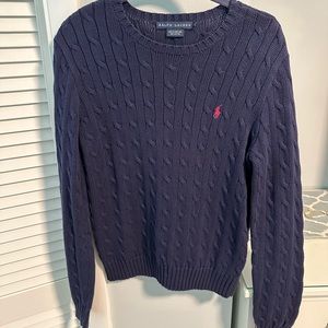 Polo Ralph Lauren Cable Knit Crewneck Sweater